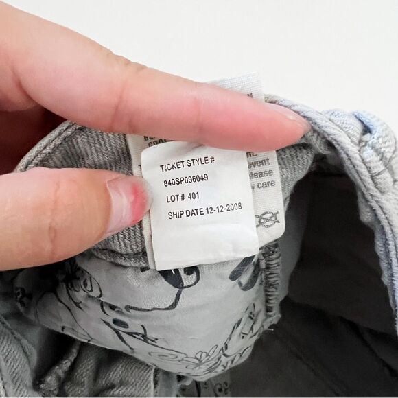 Bullhead Denim Mini Skirt Pac Sun Distressed  Size 5 - Picture 5 of 8